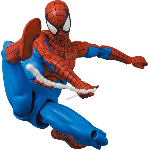 Medicom MAFEX Spider-Man Classic Costume Version Action Figure - Picture 7 of 11