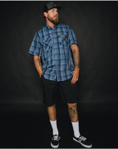 DIXXON FLANELL HERREN XL "SEA MIST" BAMBUS HEMD - Bild 4 von 6