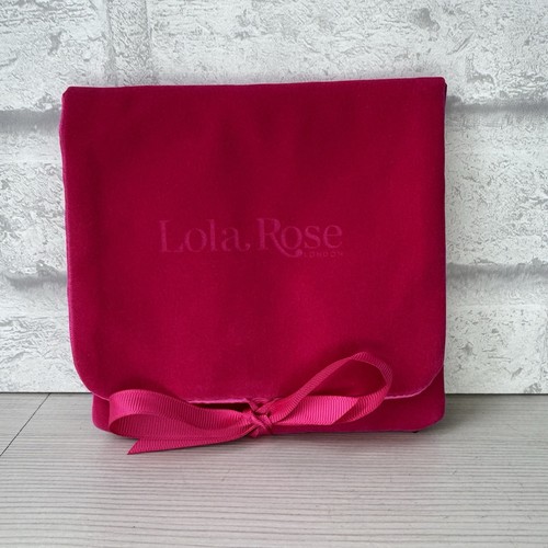 Lola Rose Semi Precious Beaded Stone Bracelet Necklace Pink Clear Knotted Chunky - Picture 18 of 19