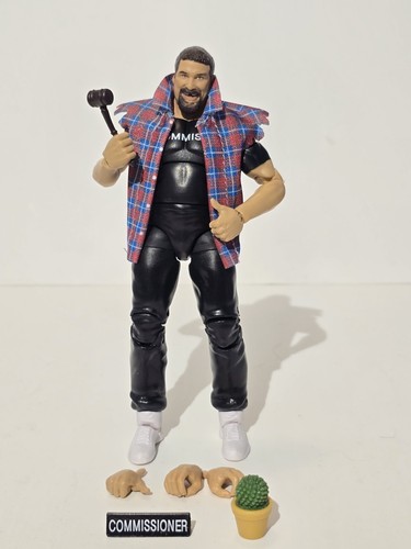 Complete! COMMISSIONER MICK FOLEY - WWE Mattel Elite Series 102 Action Figure - Picture 1 of 11