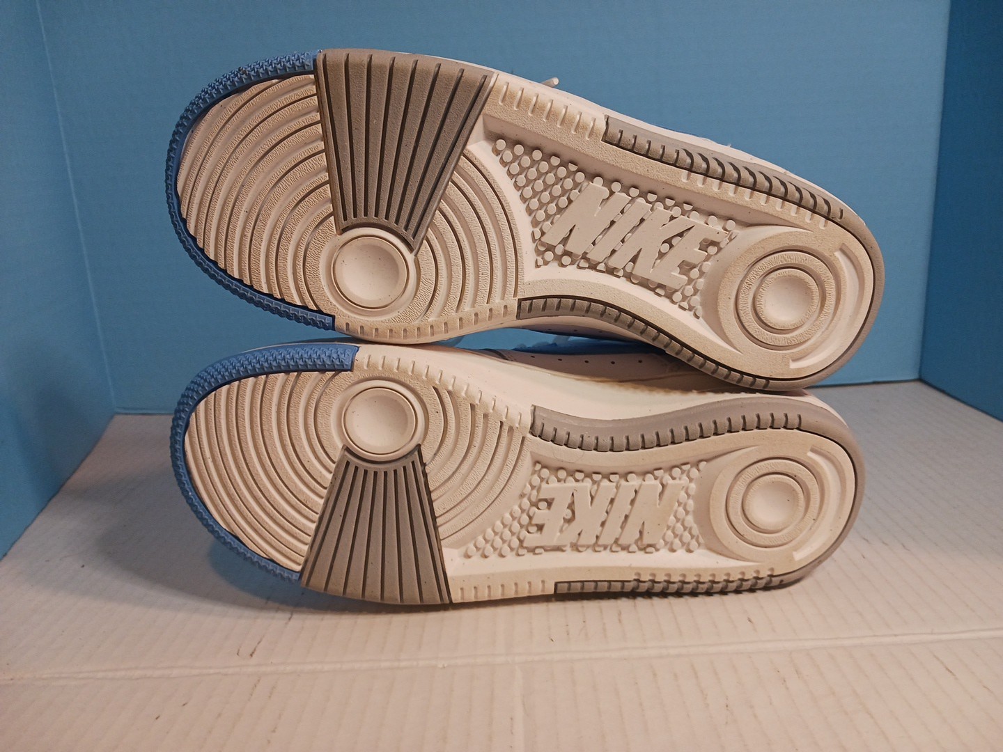Nike Womens Gamma Force White/university Blue Size 7  DX9176-108 image 9
