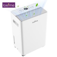 10L/Day Dehumidifier LED Display Humidity Indicator 3 Mode 24H Timer 1.5L Tank