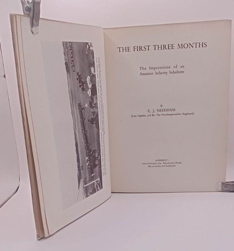 First Browser War The First Three Months Needham First Great World War 1 WW1 Mons Aisne ...