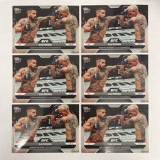 (6) 2025 Topps Now UFC Ilia Topuria #18 Earns Lightweight Title Via Thunder. KO
