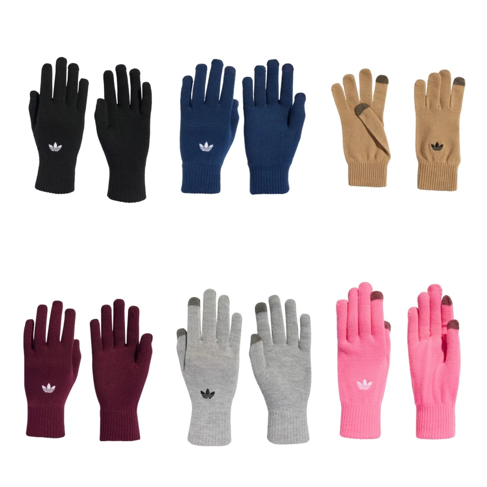 Adidas Smartphone Gloves Slim Knit Warm Touchscreen Compatible Fingertip