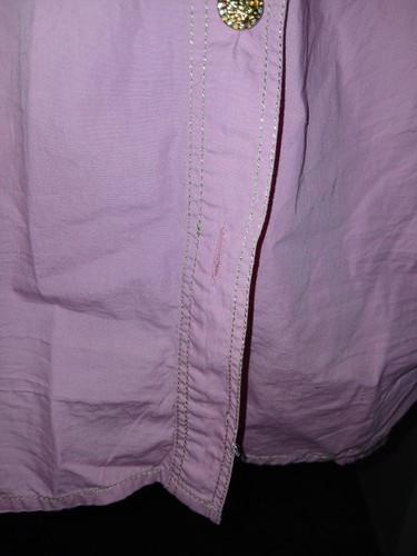 Vintage Versace Jeans Couture Long Sleeve Button Up Shirt Womens Medium - Picture 8 of 16