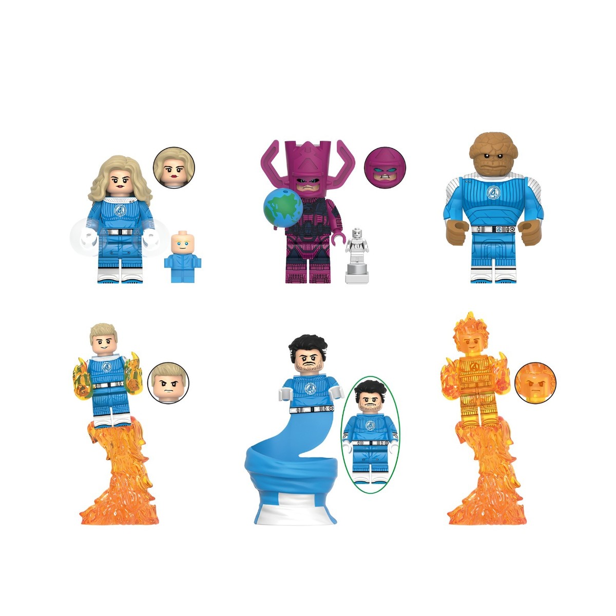 【未開封品】FANTASTICS コンプリートセット The Fantastic Four: First Steps Custom Minifigures | eBay