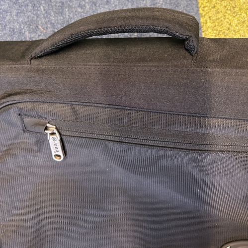 Jeep Laptop Torba komunikacyjna Duża czarna wyściełana torba crossbody z uchwytem do przenoszenia - Zdjęcie 15 z 15