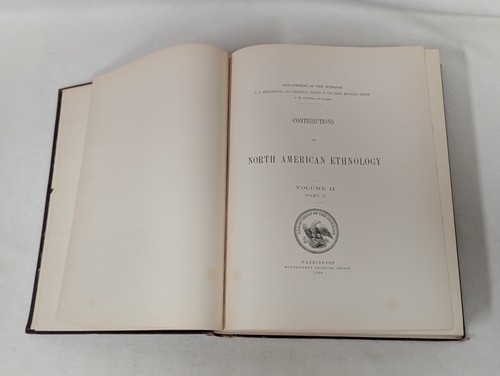 Contributions to North American Ethnology Volume II Parts I & II Klamath Indians - Picture 16 of 16