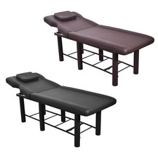 Heavy Duty Metal Frame Massage Table 27.5"W X 73"L PU Leather Physical Therapy