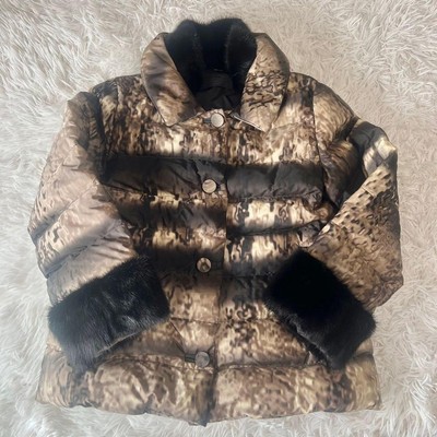【とっぽ】Prada fur jacket PRADA BLACK GOAT FUR PUFFER JACKET