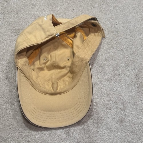 NWOT Carhartt Strapback Hat Cap Yellow Patch Workwear - Picture 6 of 9