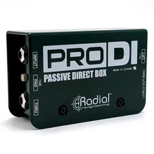 Radial Engineering ProDI Passive Direct Box Unbalanced-balanced Audio Converter