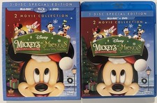 Disney's MICKEY'S ONCE UPON TWICE UPON A CHRISTMAS 2 MOVIE (BLU RAY + DVD)