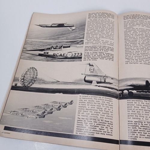 Air Combat Magazine Spring 1974 Aircraft Aviation CF-104 Starfighter - Foto 7 di 8