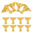  12 Pcs Gift Box Corner Protector Cabinet Feet Case Decorative Legs