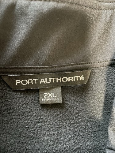 Port Authority Herren 2XL Fleece gefütterte Weste schwarz durchgehender Reißverschluss Taschen Amazon Fresh - Bild 7 von 7
