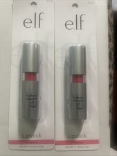 E.L.F Hydrating Long Lasting Lipstick  0.12 oz NIB Lip Flirtatious Color #7710