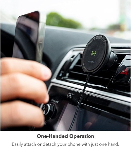 NEW Mophie Snap+ 15W Wireless Charging Vent Mount w/Magsafe for Apple iPhone - 第 14/14 張圖片
