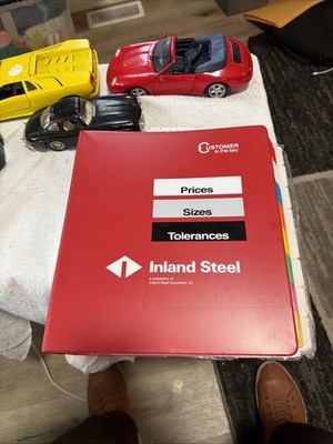 Vintage 70 s Inland Steel Company Prices Sizes Tolerances Customer Is Key