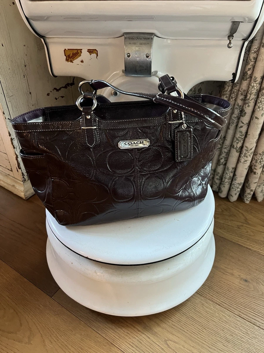Coach Madison Patent Leather Bags & Handbags for Women for sale | eBay