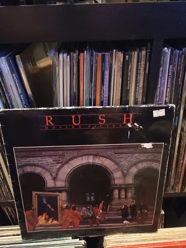 Rush - Moving Pictures Vinyl LP - 1981 US 1st Press MASTERDISK RL Robert Ludwig