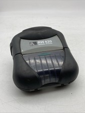 Zebra RW 420 RW420 R4D-0UBA000N-00 Thermal 4" Printer BLUETOOTH USB + BATTERY