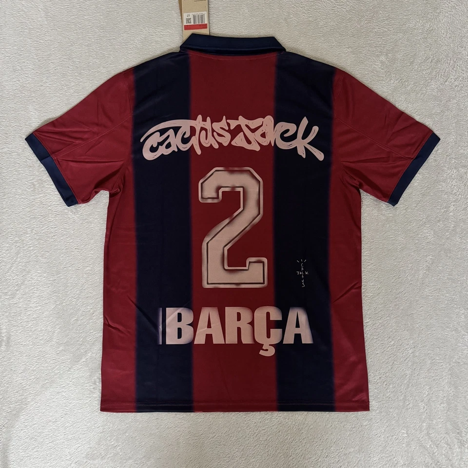 Polo Barcelona Travis Scott Edición Conjunta 2025/2026 talla L, Nuevo con etiquetas Foto 3 de 4