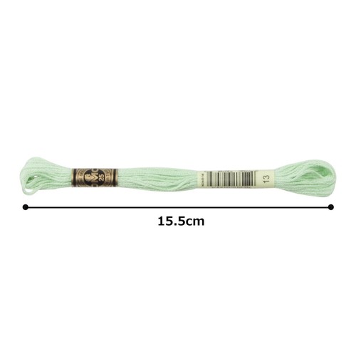 DMC DMC25B #25 Thread Embroidery Thread 12 Bundles #13 Green - Picture 4 of 4