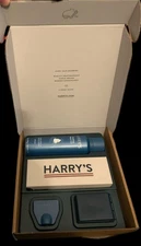 Harry’s Shave Kit 3 Cartridges, 1 Handle, 4 oz Shave gel & Razor Case Winston