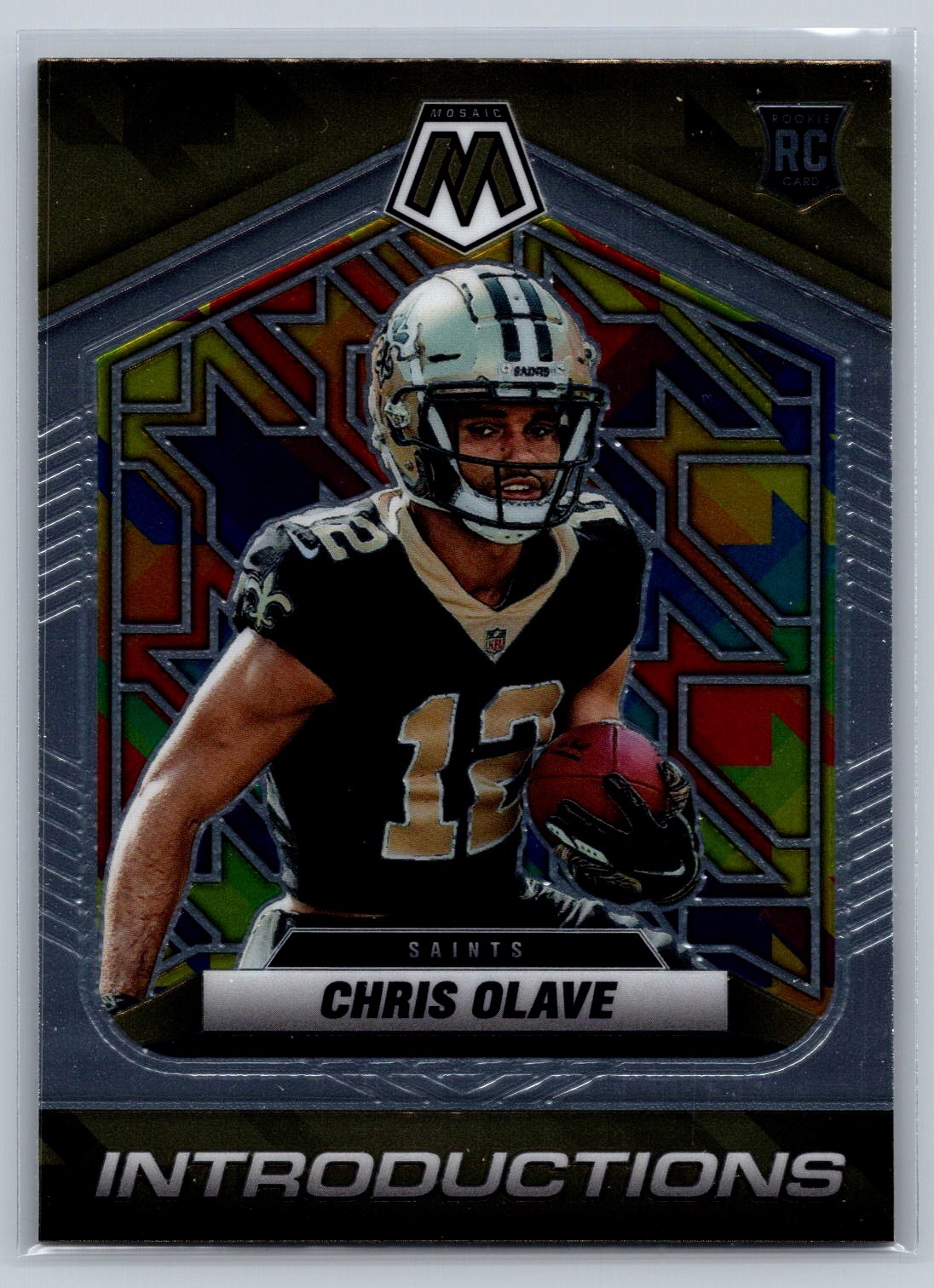 Chris Olave 2022 Mosaic #I-7 Rookie Introductions