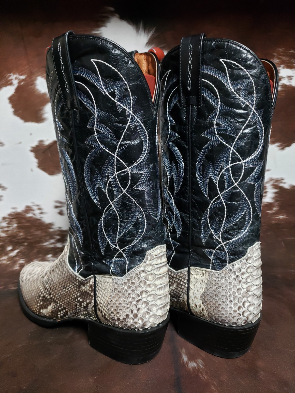 Dan Post Manning Genuine Python Snake 🐍 Western … - image 6