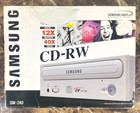 Samsung SW-240 CD-RW CD-Rewritable CD-R Burner IDE Drive 40x White New Open Box
