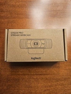 Logitech C922x Pro Stream Webcam 1080p HD Black