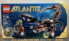 8076 DEEP SEA STRIKER lego legos set NEW Atlantis retired underwater scorpion
