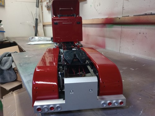 Tamiya Grand Hauler Kenworth  Stretched With Sound And Light System loaded - Picture 4 of 15