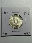1917 Standing Liberty Quarter 25c Type 1 Nice UNC Looks FH