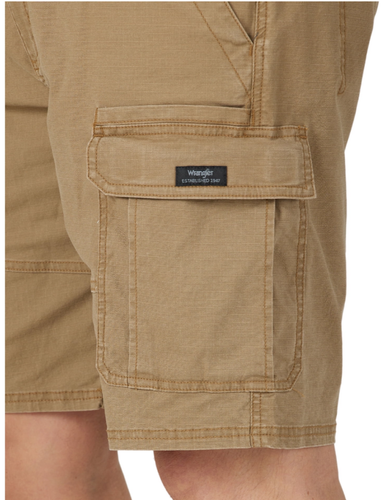 Mens Wrangler Cargo Shorts Stretch Relaxed Fit Tech Pocket CHOOSE COLOR & SIZE - Picture 8 of 18