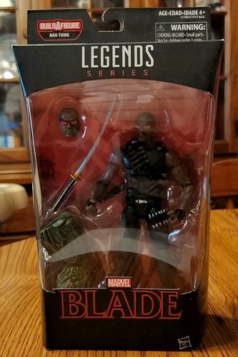 Marvel Legends 2015 BLADE Figur mit Man-Thing BAF Stück MISB - Bild 1 von 4