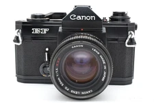 ⏯️【 NEAR MINT 】Canon EF SLR 35mm Film Camera FD 50mm F1.4 S.S.C. SSC Lens Japan