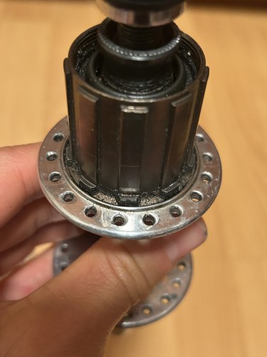 Vintage Shimano Deore XT Hub Set HB-M730 FH-M730 130 80s MTB 36H Hyperglide 7 Sp - Picture 16 of 24
