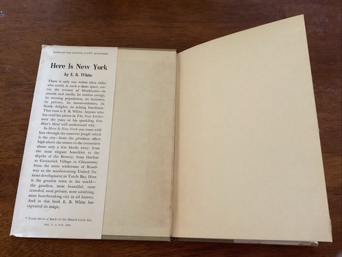Here is New York ~ E.B. White ~ 1949 Harper HCDJ BCE - Picture 2 of 4
