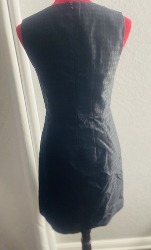 Banana Republic Women’s Dress /size 2/Beautiful Chacard Blue & Black Fabric - Picture 3 of 9