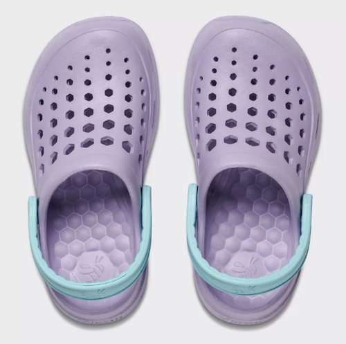 Joybees Kinder Dylan Slipper Clogs - Himmelblau/Flieder Lila - Größe wählbar - Bild 5 von 5