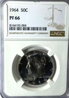 1964 50c Kennedy Silver Half Dollar NGC PF66 Proof Uncirculated