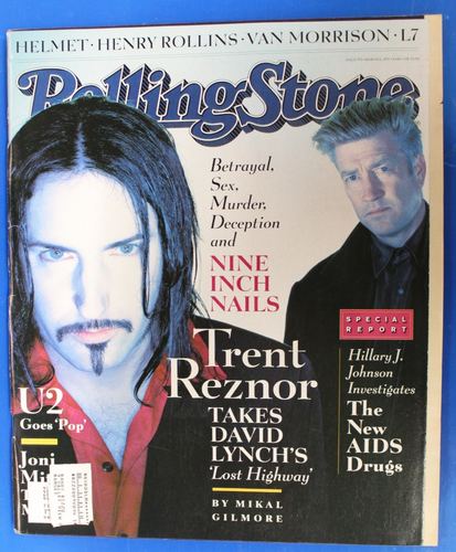 Rolling Stone Magazine-Trent Reznor Cover--Issue 755 March 6, 1997