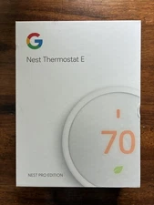 Nest Thermostat E T4001ES Programmable Thermostat - White