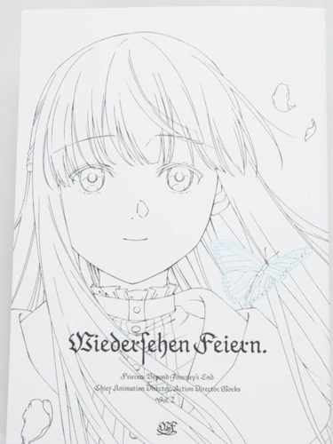 Frieren:Beyond Journey's End Director's Art Work Book vol 1 2 Set C105 Confeito - Picture 3 of 3