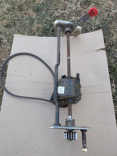 Troy-Bilt TB 230 11AVB2 Transmission With Pinion Gear & Key. Arm Adjuster, Belt - Bild 5 von 8