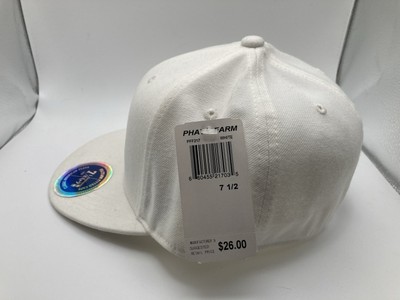 Phat Farm 7 1/2 Fitted Cap Vintage 90s Hip Hop NWT White On Phat Farm 7 1/2 Fitted Cap Vintage 90s Hip Hop NWT White On